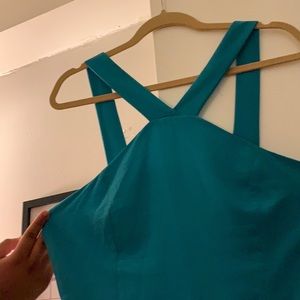 Charlotte Russe green/blue dress NWT